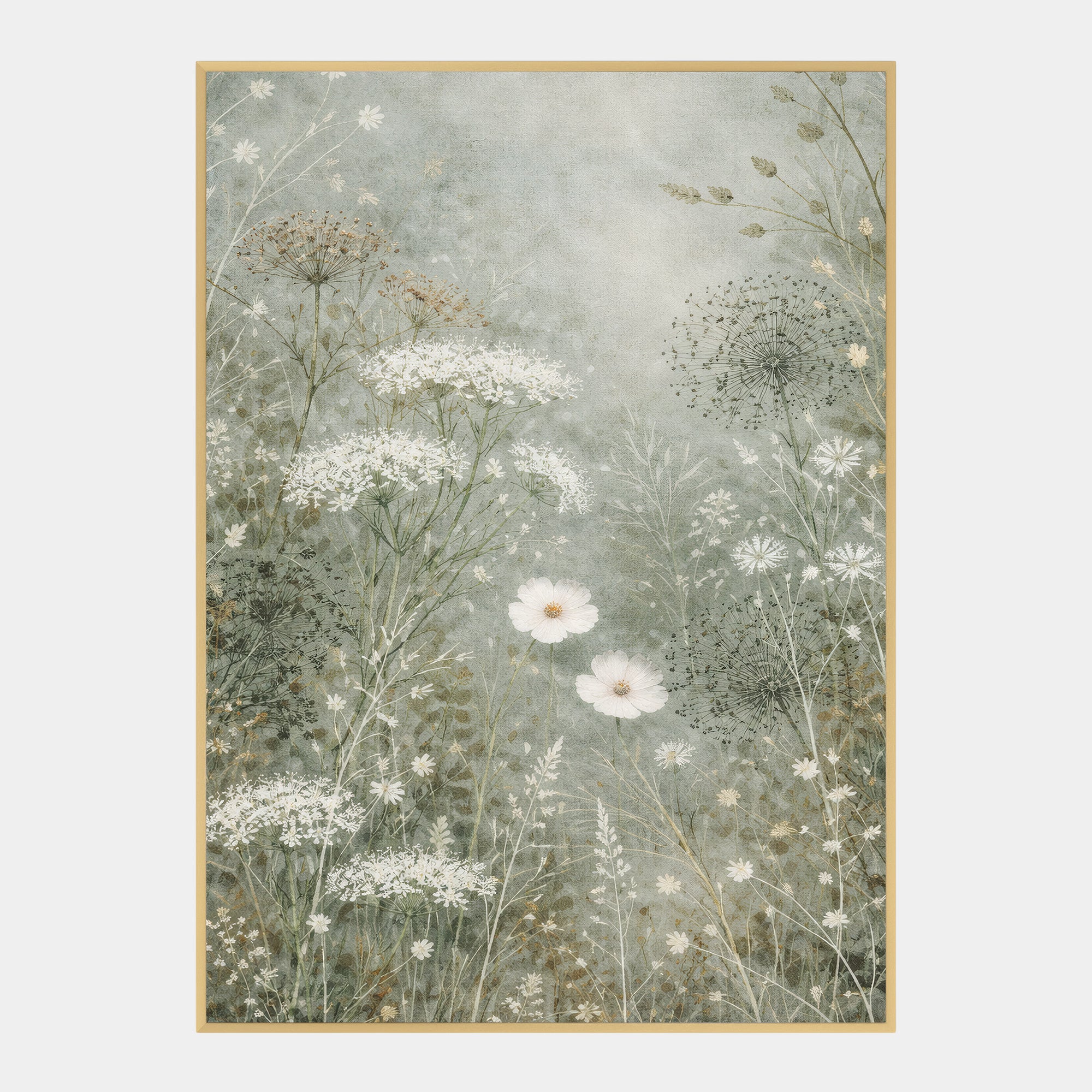 Meadow II - Framed Velvet Wall Art