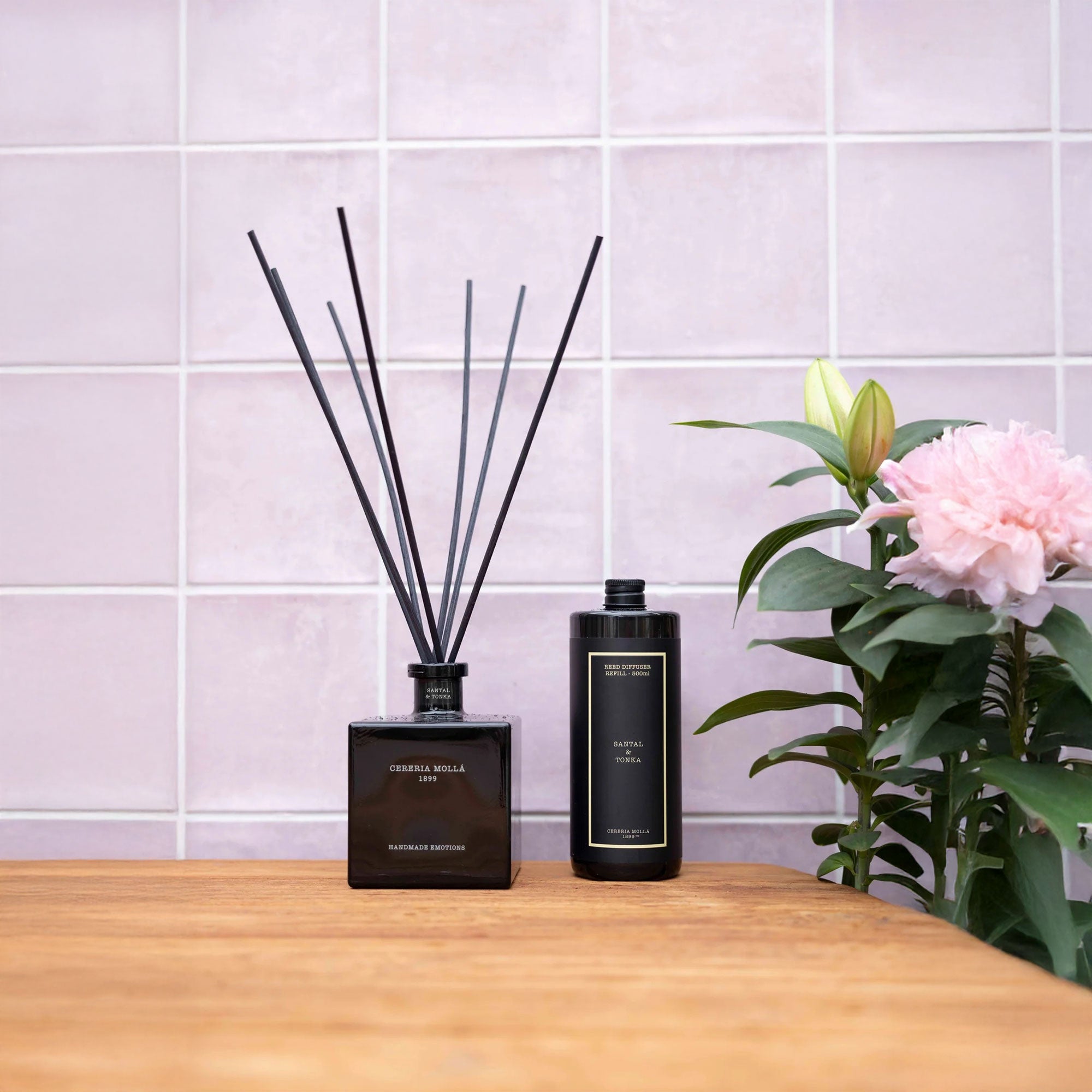 Cereria Molla - Santal & Tonka Reed Diffuser 500ml