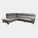 Miura - LHF Power Recliner Corner Sofa, Fabric MAD-02 Silver Grey