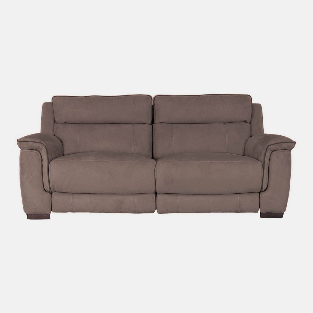 Monza - 2 Seat Power Recliner Sofa, Fabric MAD-05 Dark Taupe