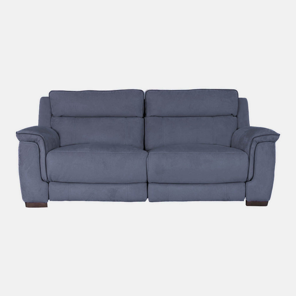 Monza - 2 Seat Power Recliner Sofa, Fabric MAD-08 Pacific Blue
