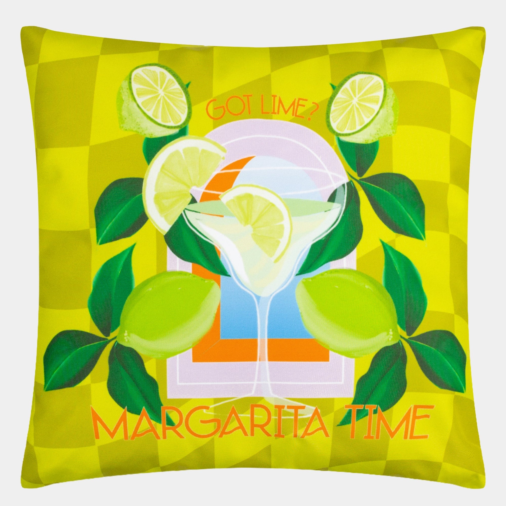 Margarita - Green Outdoor Cushion 43x43cm