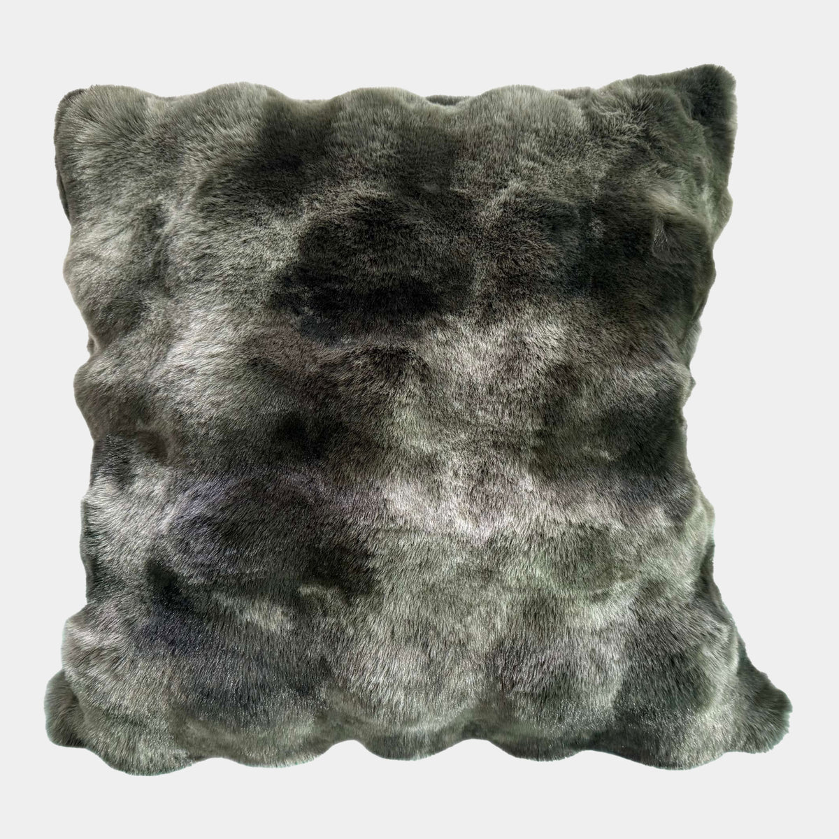 Elmstead Faux Fur - Dark Grey Cushion 50x50cm