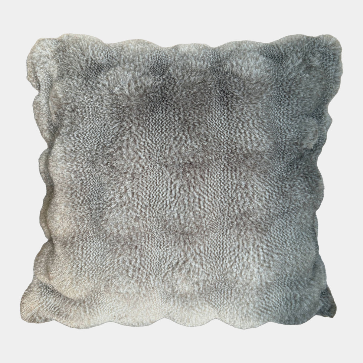 Hackney Faux Fur - Mink Cushion 50x50cm