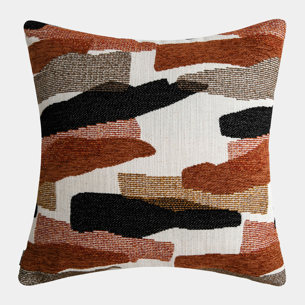 Brooklyn Jacquard - Rust Cushion 50x50cm