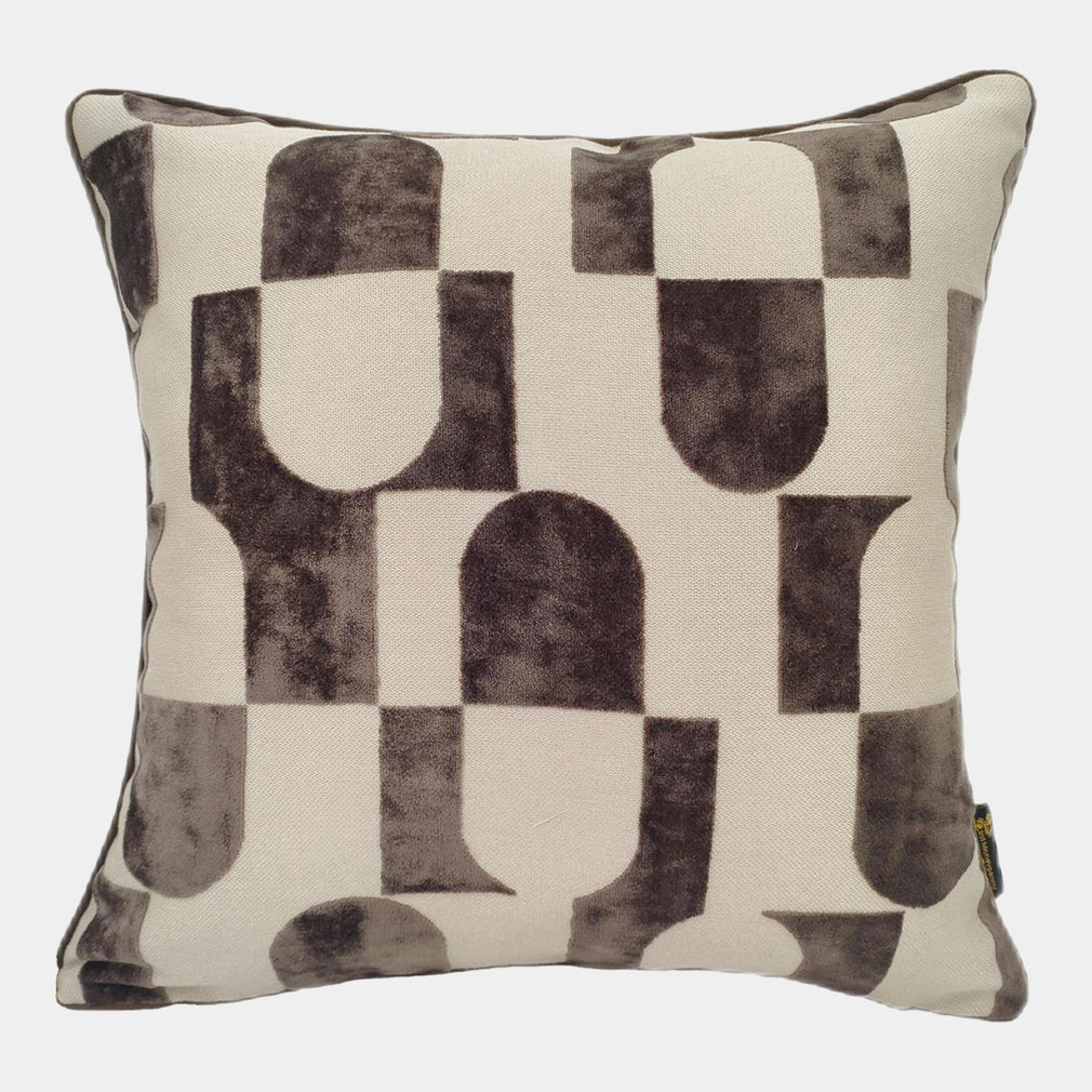 Chillpill Velvet - Chocolate Brown Cushion 56x56cm