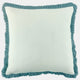 Hugo Fringed - Blue Cushion 56x56cm