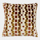 Memphis Velvet - Cognac Brown Cushion 58x58cm