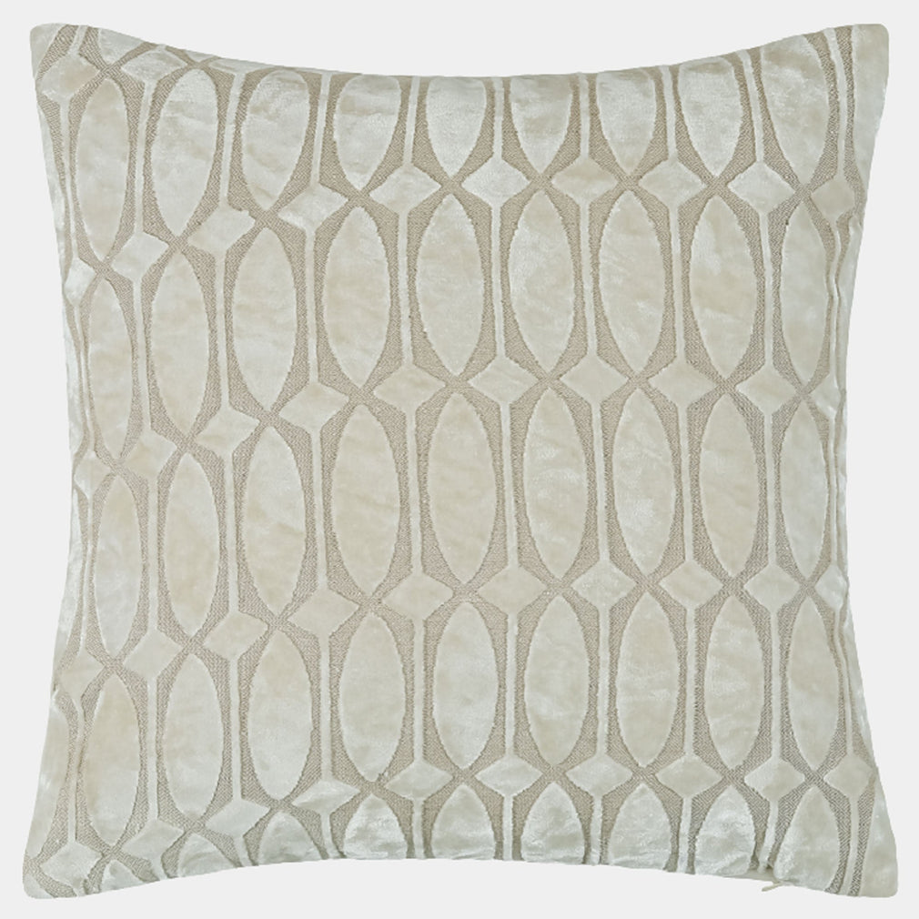 Lattice - Ivory Cushion 56x56cm
