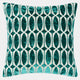 Lattice - Teal Cushion 56x56cm