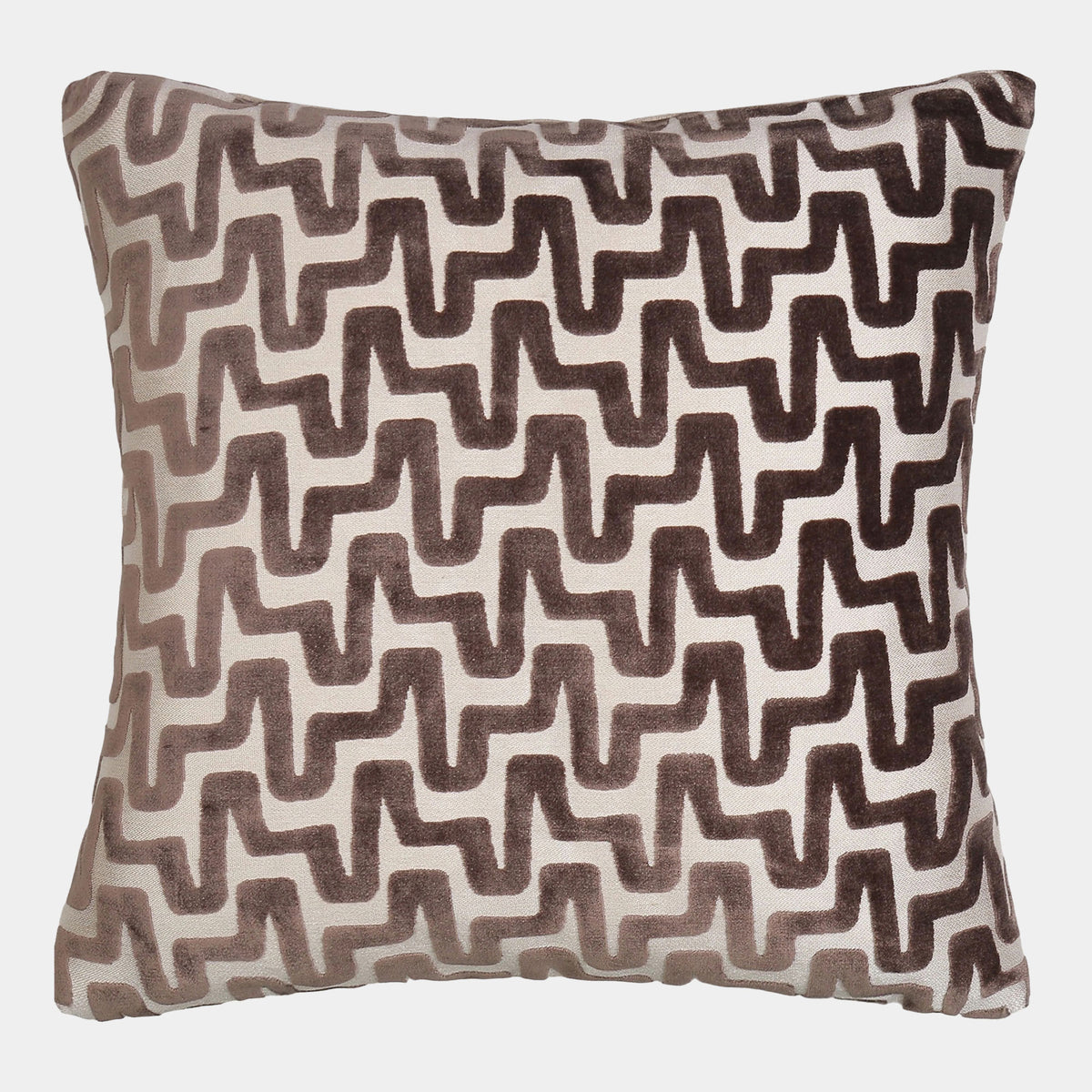 Summit Velvet - Chocolate Brown Cushion 56x56cm