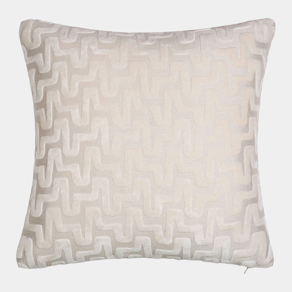 Summit Velvet - Ivory Cushion 56x56cm