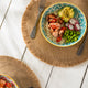 Mikasa Mediterranean Yellow & Blue - Pasta Bowls, Set of 4