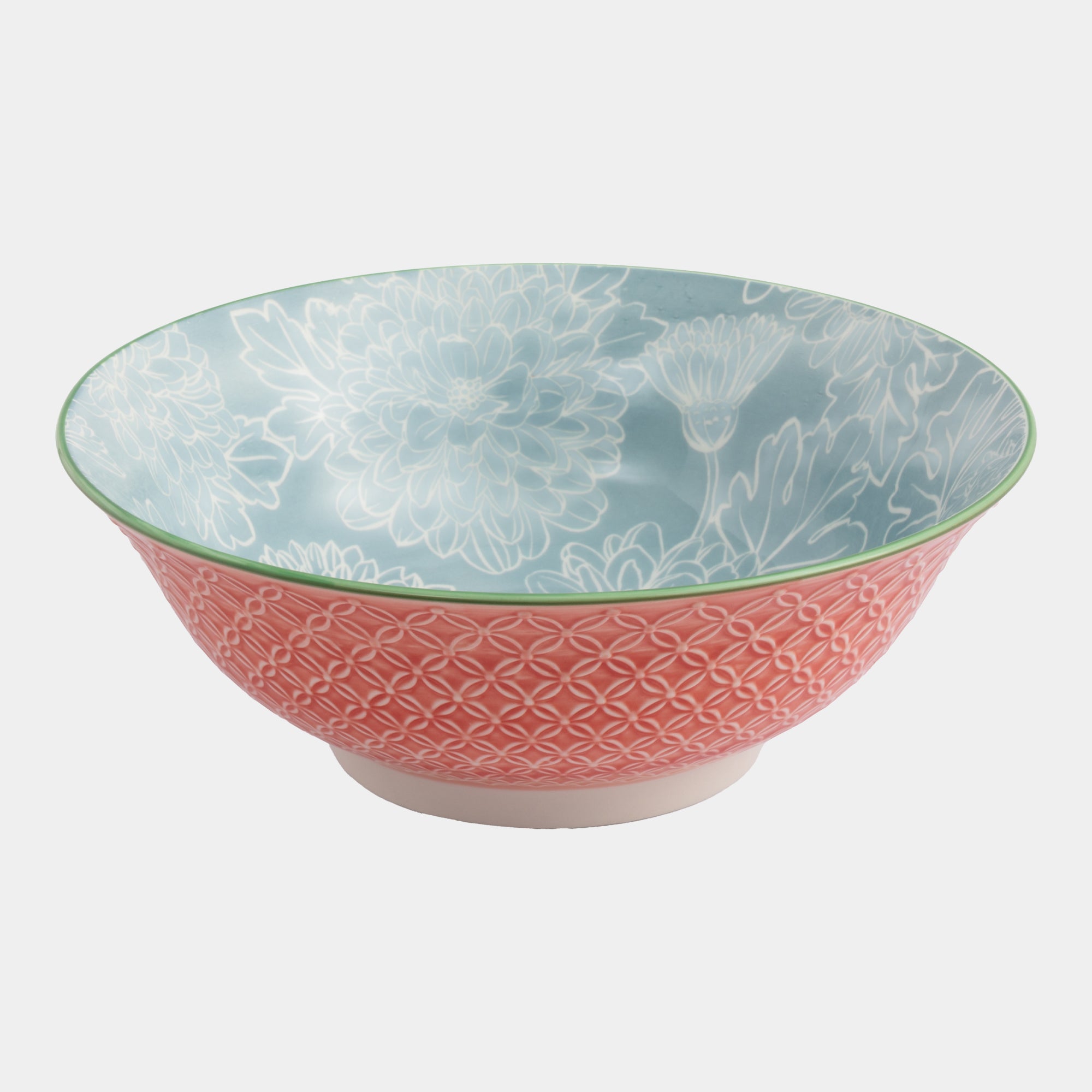 Mikasa Floral Grey - Ramen Bowls, Set of 4