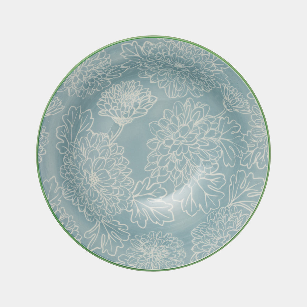 Mikasa Floral Grey - Ramen Bowls, Set of 4