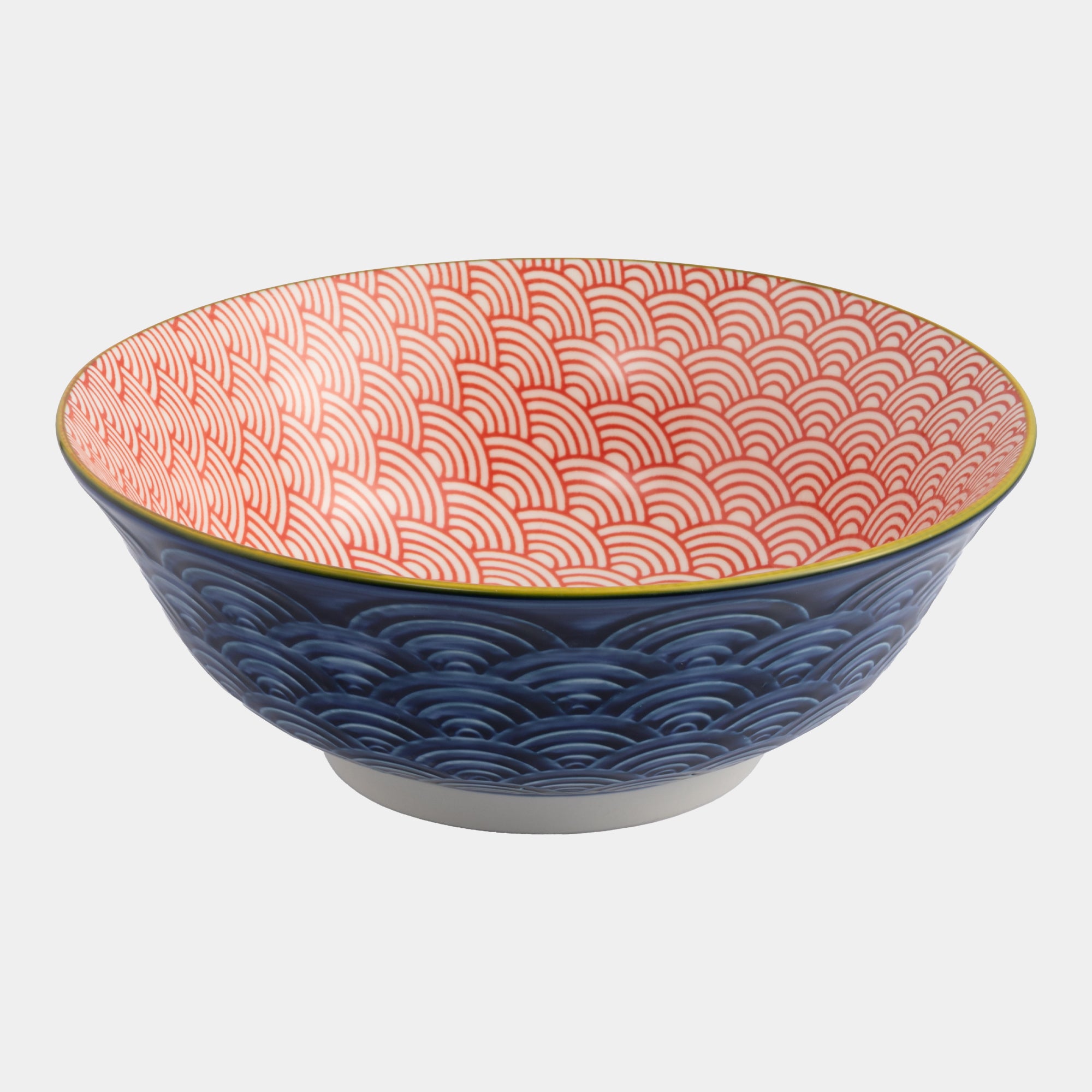 Mikasa Red & Blue - Ramen Bowls, Set of 4