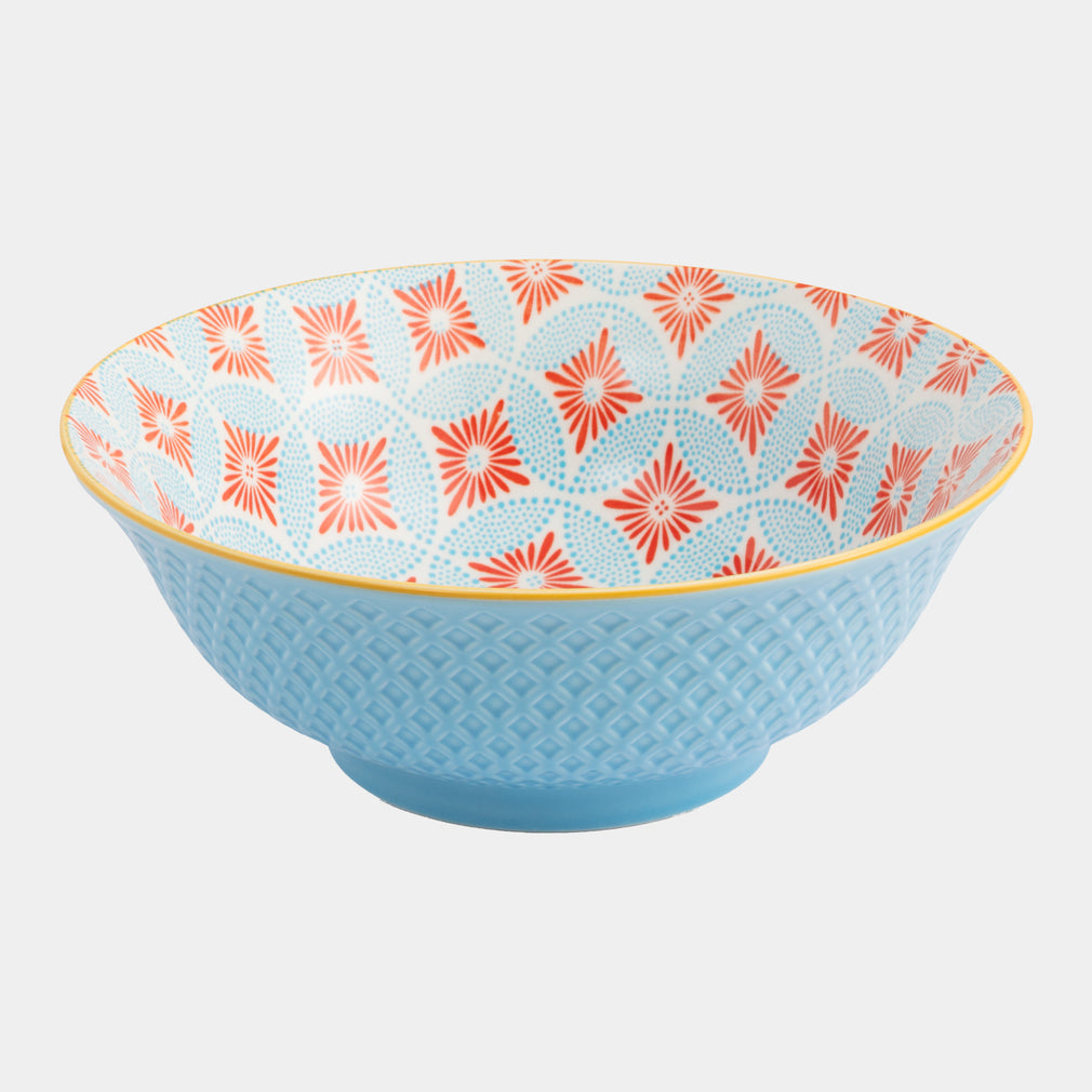 Mikasa Blue Mosaic - Ramen Bowls, Set of 4