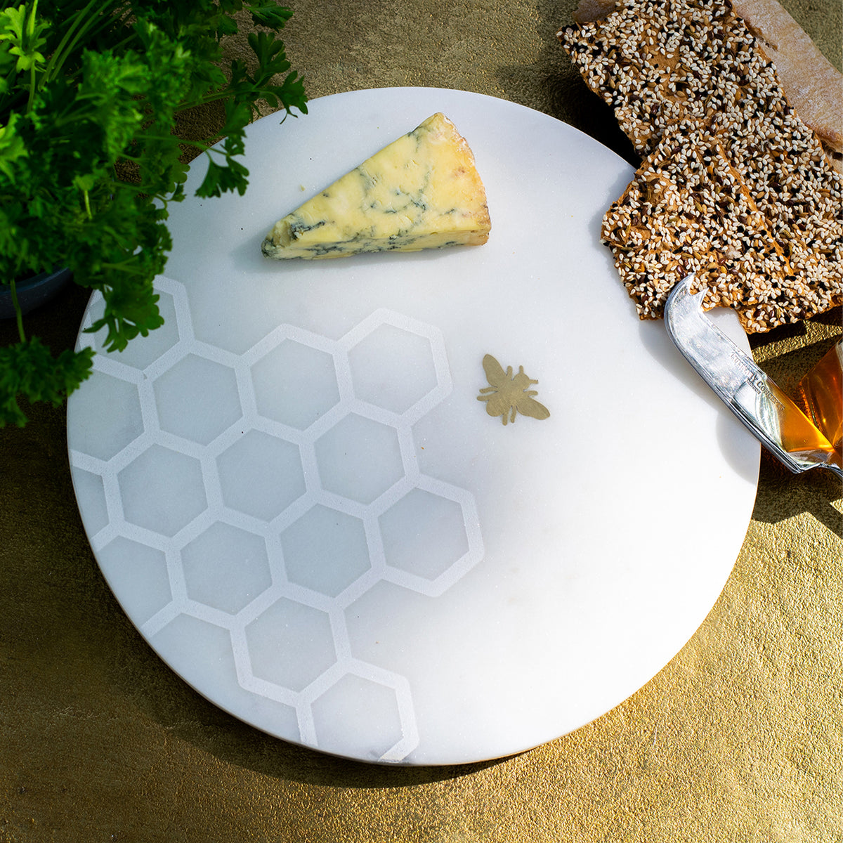 Culinary Concepts Bee - Marble Cheese Board