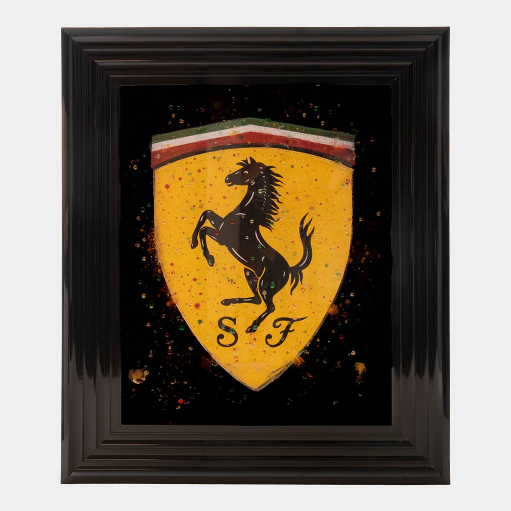 Enzo - Framed Liquid Wall Art