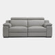 Selvino - 3 Seat Sofa, Leather Maestrale 2602
