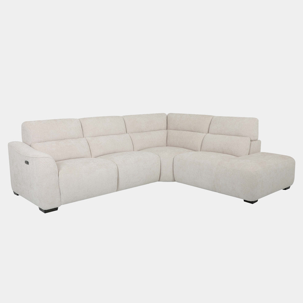 Malibu - RHF Power Recliner Corner Sofa In Fabric