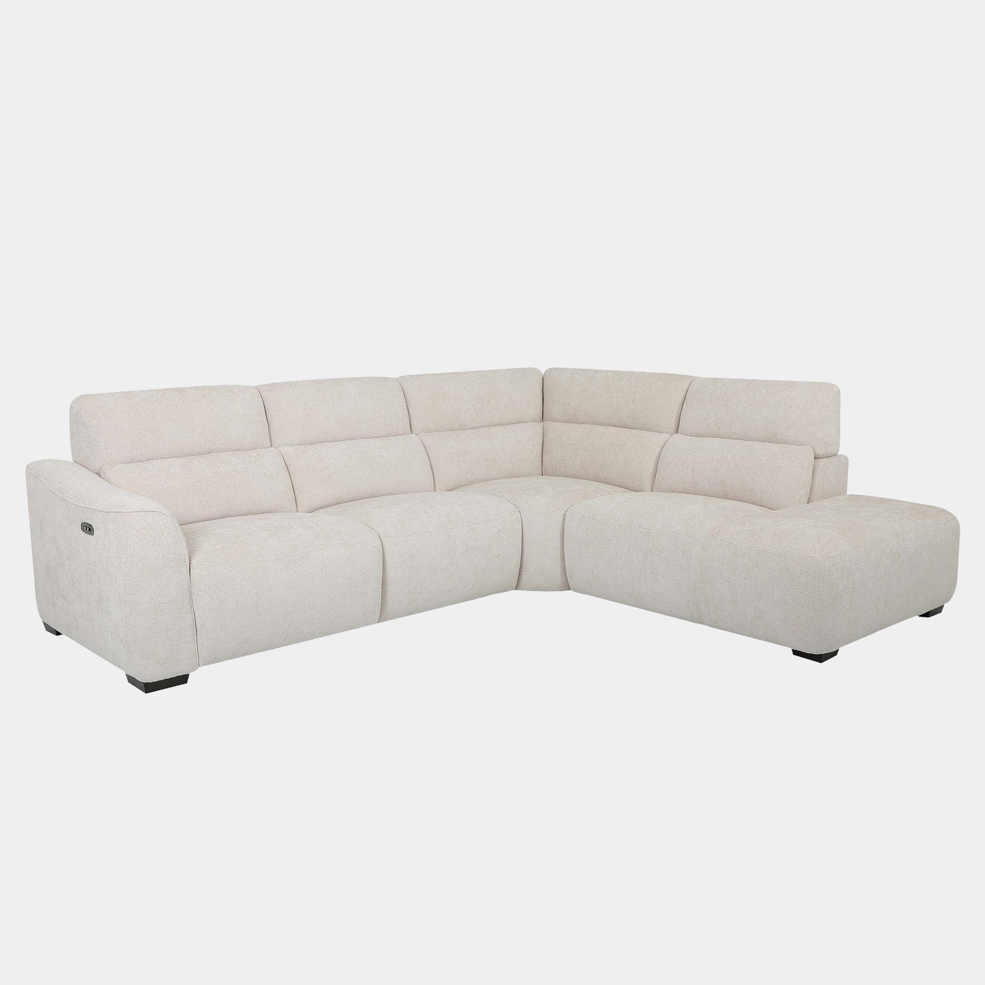 Malibu - RHF Power Recliner Corner Sofa In Fabric