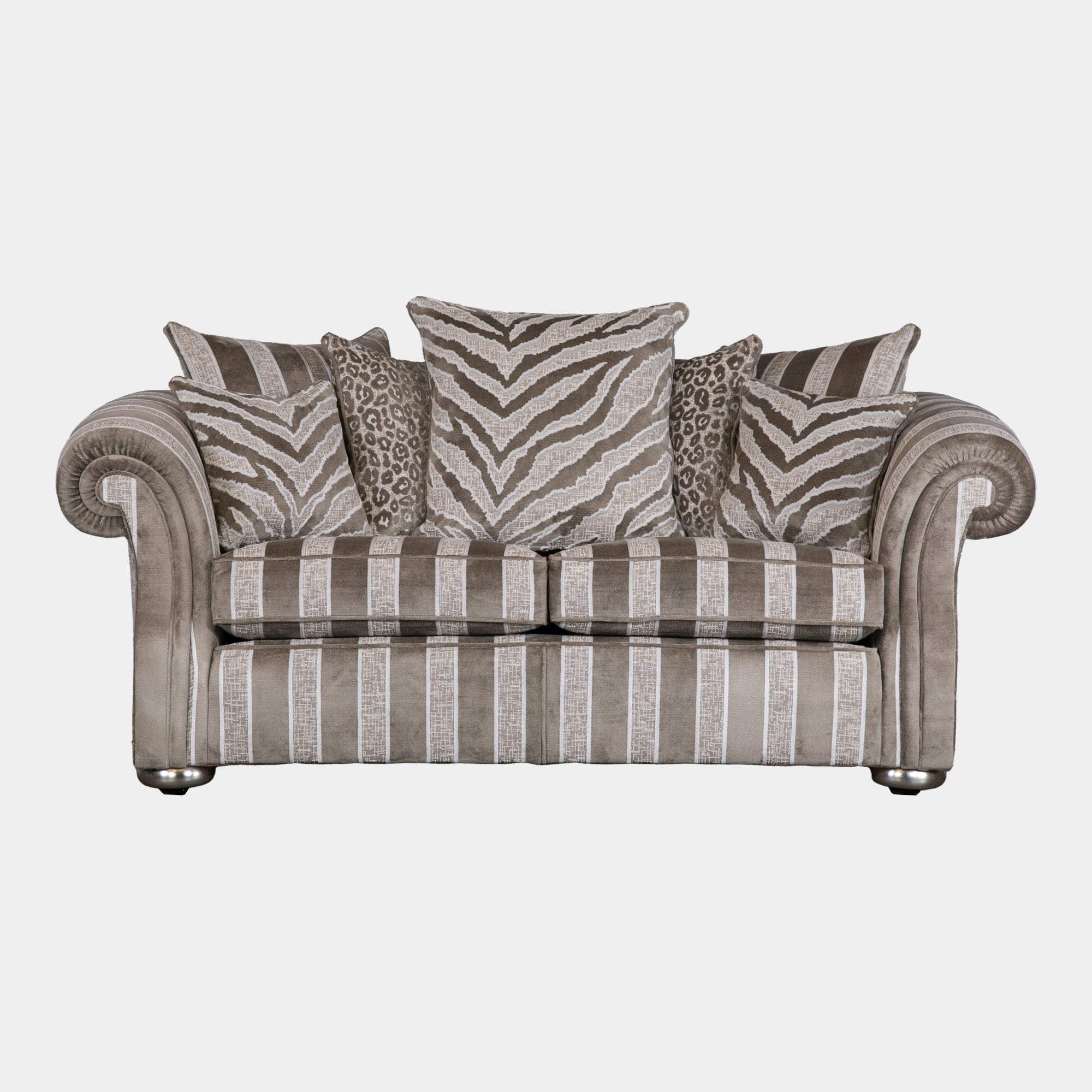 Monte Carlo - 2.5 Pillow Back Seat Sofa, Fabric