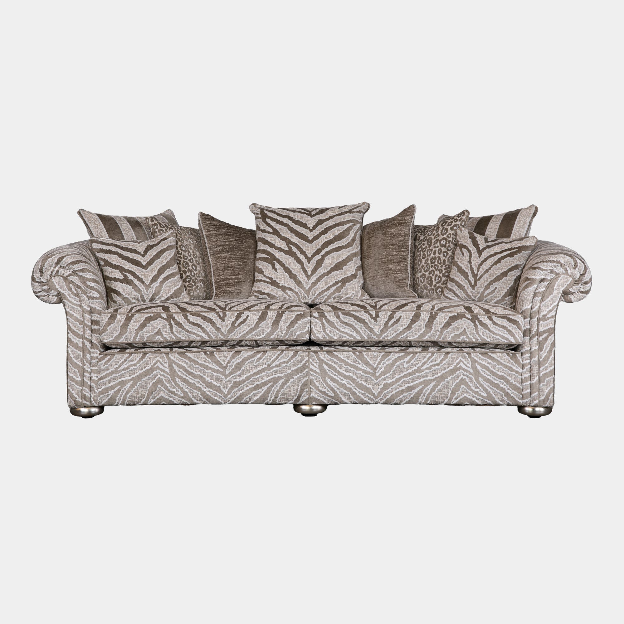 Monte Carlo - 3.5 Seat Pillow Back Sofa, Fabric
