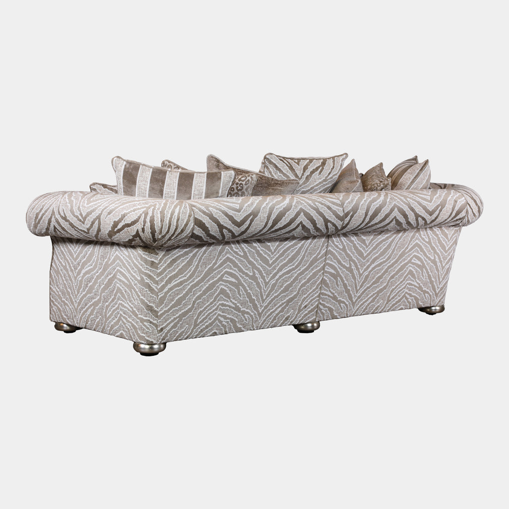 Monte Carlo - 3.5 Seat Pillow Back Sofa, Fabric