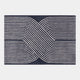 Matrix Solstice - Navy Rug, 200 x 300cm