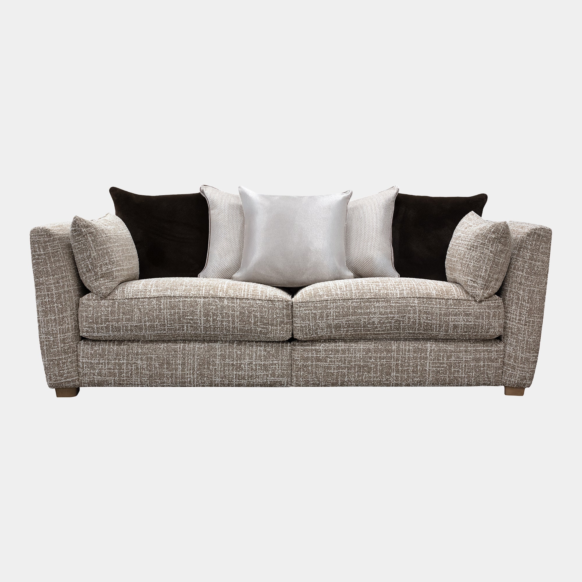Duresta Maxime - Large 3 Seat Split Pillow Back Sofa, Fabric