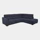 Malibu - RHF Power Recliner Corner Sofa, Fabric Mega Dark Denim - FAB-MGA-10