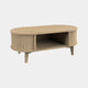 Mendes - Wooden Coffee Table Natural Wood
