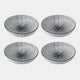 Mikasa Black Striped - Pasta Bowls, Set of 4
