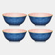 Mikasa Blue Arc - Bowls, Set of 4