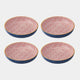 Mikasa Blue & Red - Pasta Bowls, Set of 4