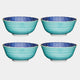 Mikasa Blue Leaf - Bowls, Set of 4