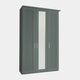 Milton - 3 Door Wardrobe, 1 Mirror