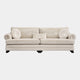 Duresta Monaco - Grand 4 Seat Split Sofa with Feather Luxe Seats, Fabric