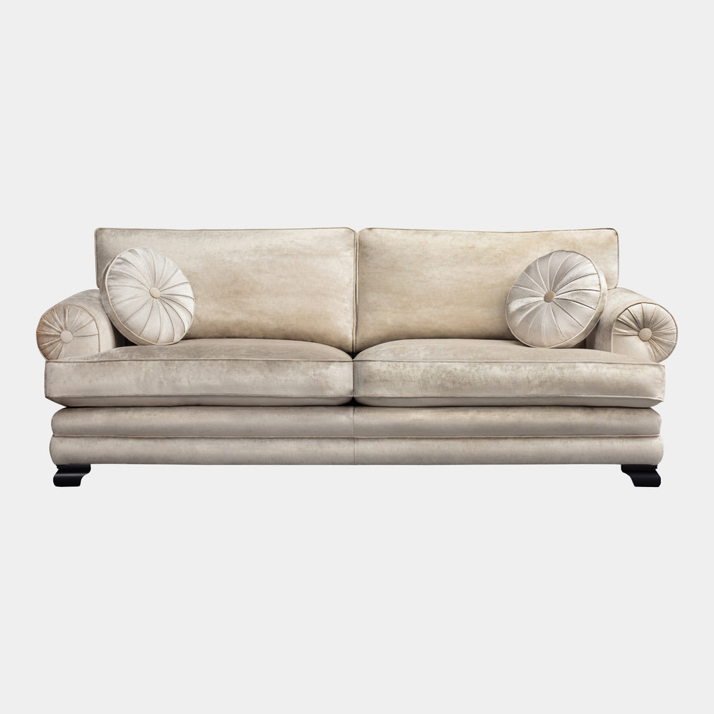 Duresta Monaco - Large 3 Seat Split Sofa with Quallofill Seats, Fabric
