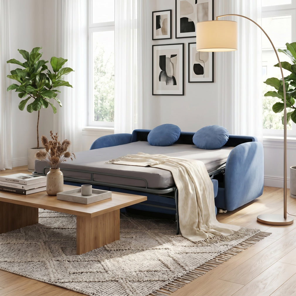 Girona - 4 Seat Sofa Bed, Fabric