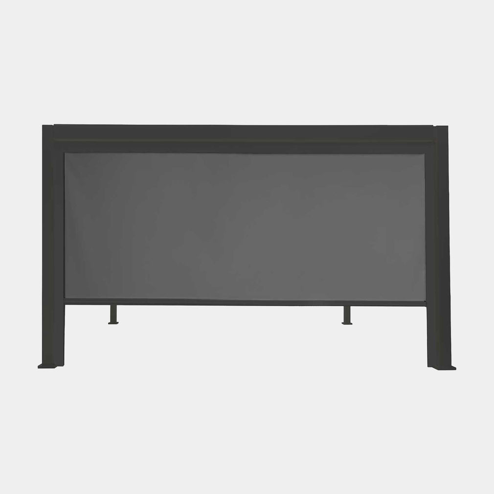 Palm Beach - 4m Privacy Zip Screen, Grey