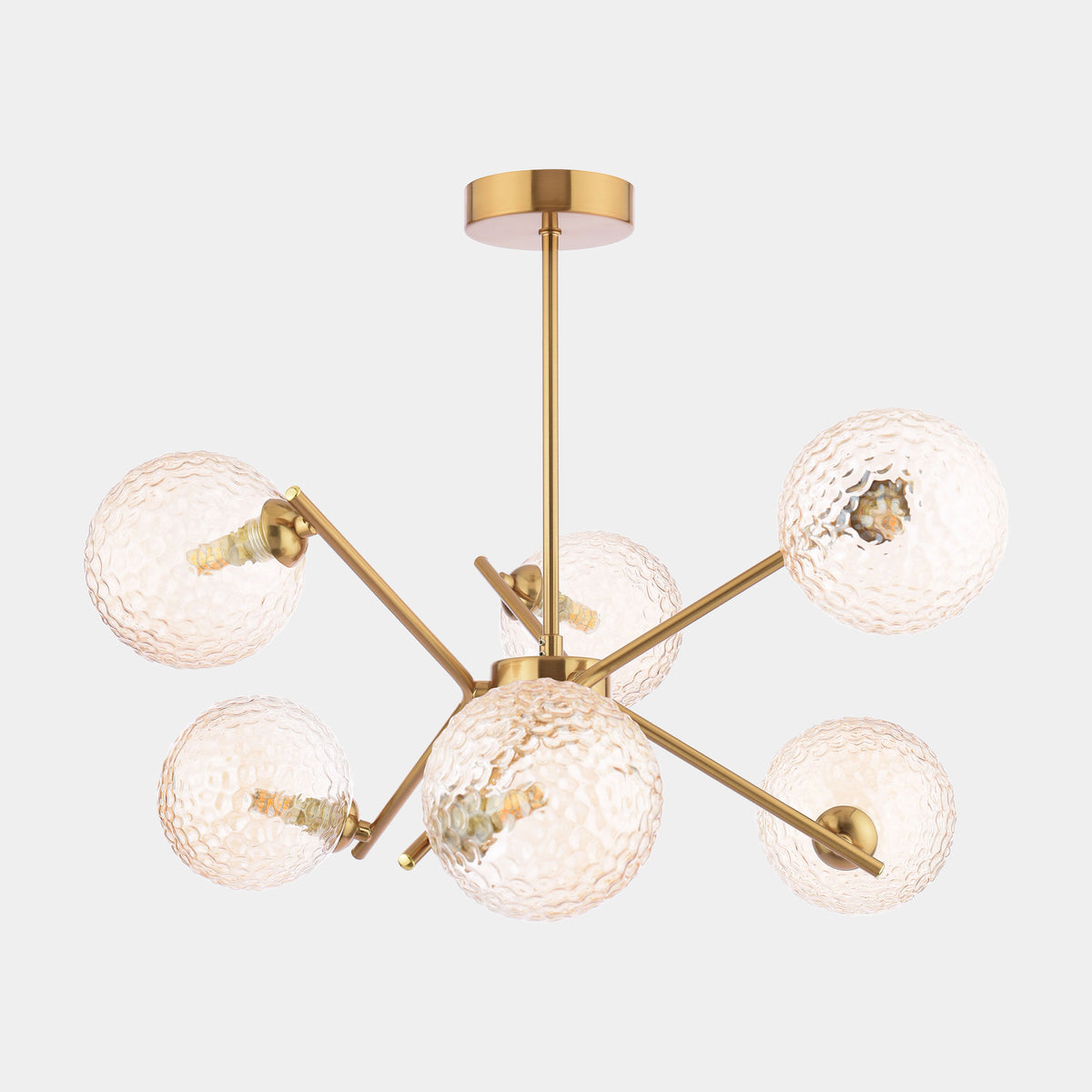 Fairway Gold - Pendant Ceiling Light, 6 Light