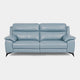 Miura - 2.5 Seat Power Recliner Sofa, Leather NC-026E Pearl Blue