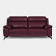 Miura - 2.5 Seat Power Recliner Sofa, Leather NC-035C Deep Red