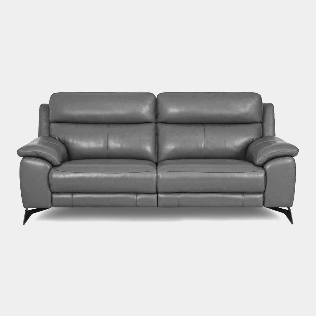Miura - 2.5 Seat Power Recliner Sofa, Leather NC-042E Elephant