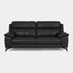 Miura - 2.5 Seat Power Recliner Sofa, Leather NC-023C Black