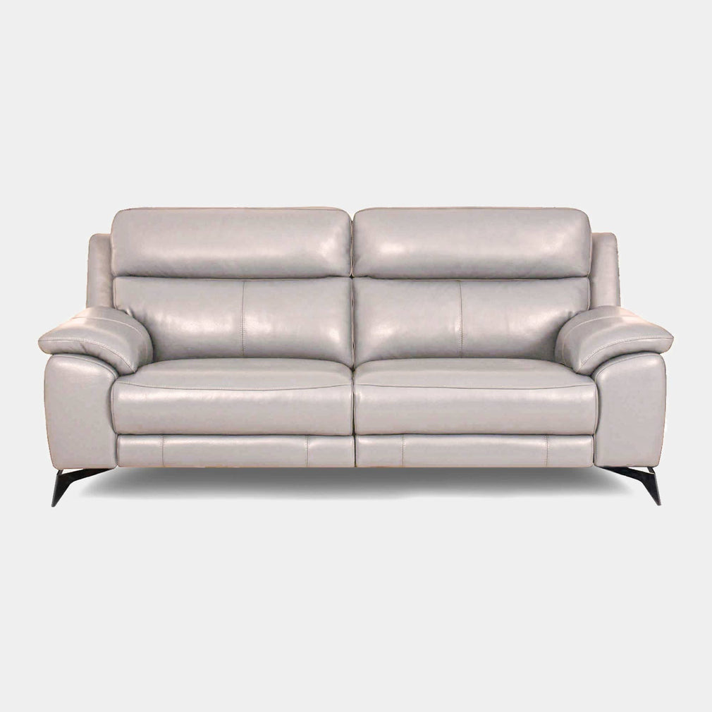 Miura - 2.5 Seat Power Recliner Sofa, Leather NC-156E Frost