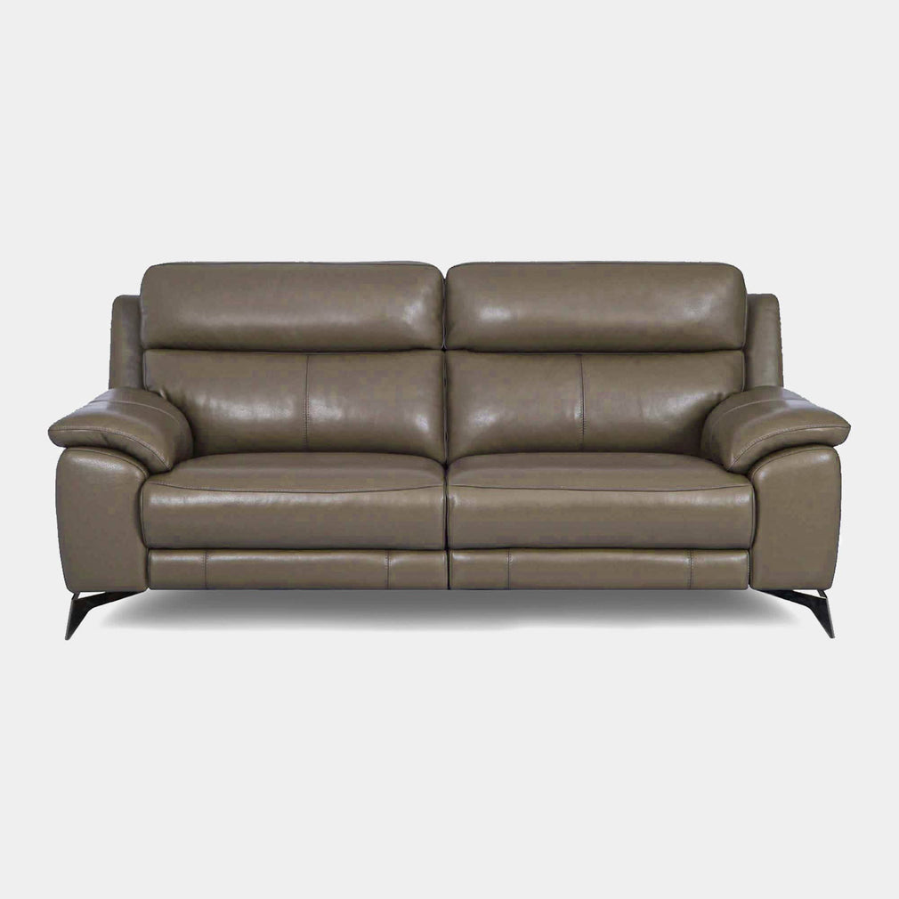 Miura - 2.5 Seat Power Recliner Sofa, Leather NC-253E Fawn