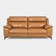 Miura - 2.5 Seat Power Recliner Sofa, Leather NC-335E Honey